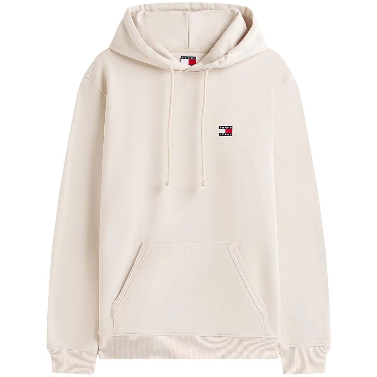 Tommy Jeans  Tjm Reg Badge Hoodie  Béžová