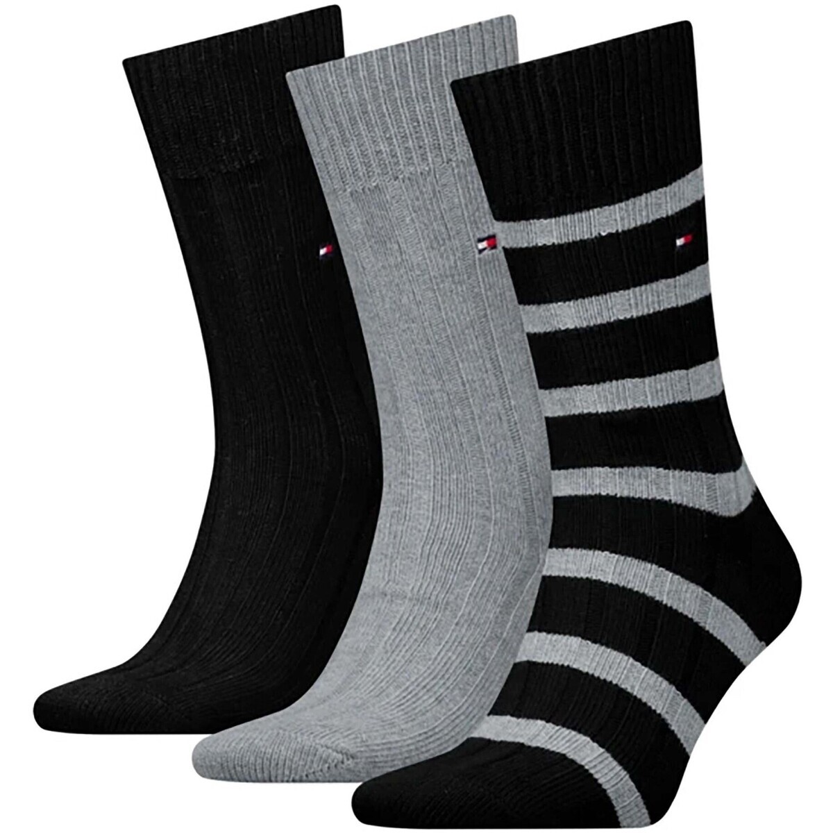 Tommy Hilfiger  Th Men Sock 3P Giftbox Bootsock  ruznobarevne