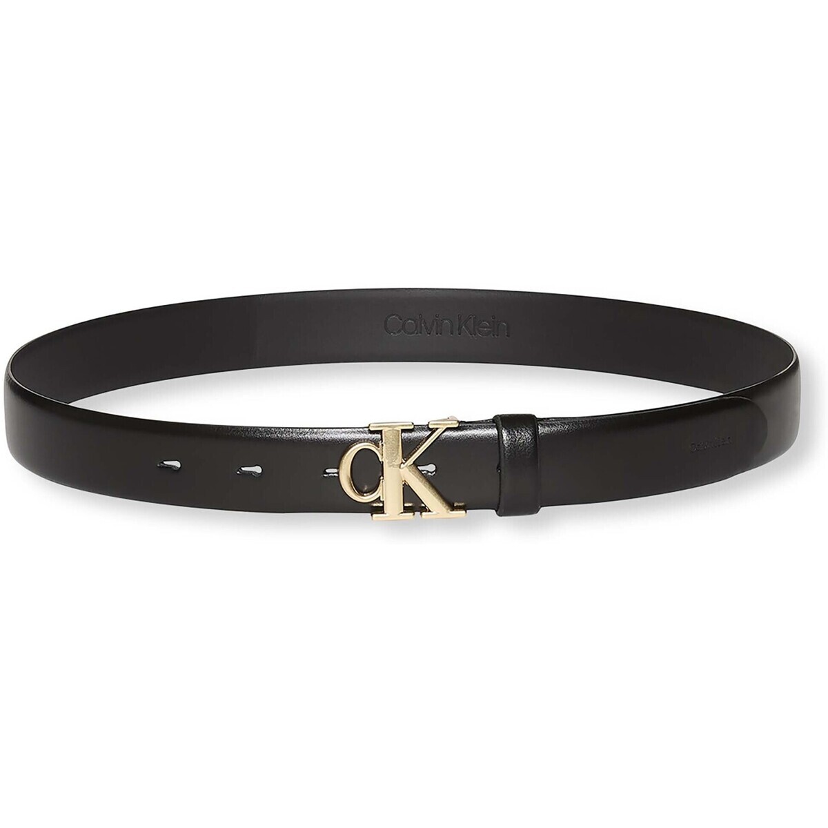 Calvin Klein Jeans  Ck Buckle 30Mm Fixed Belt  Černá