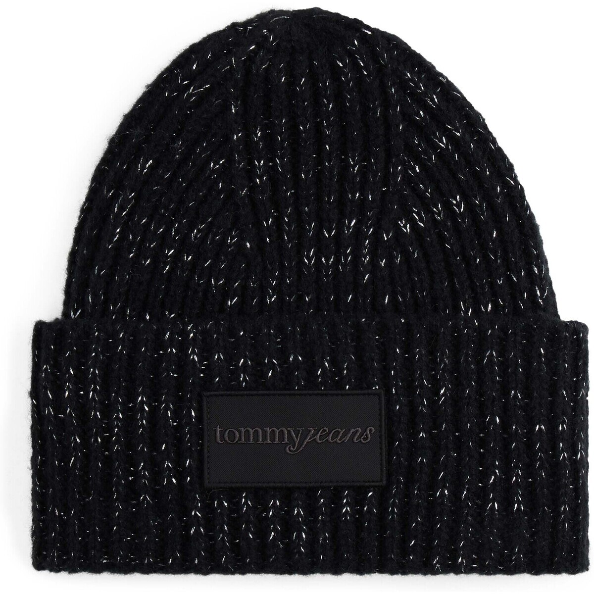 Tommy Hilfiger  Tjw Script Glitter Beanie  Černá