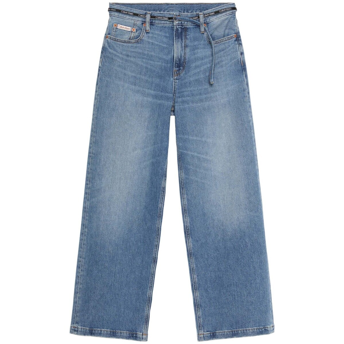 Calvin Klein Jeans  Low Rise Baggy Overn  Modrá
