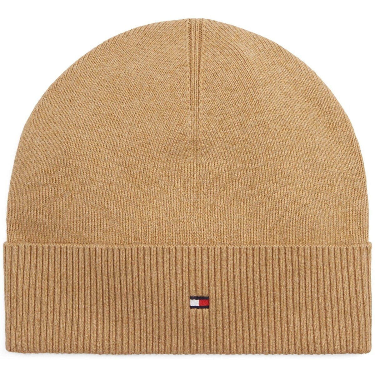 Tommy Hilfiger  Th Flag Lightweight Beanie  Hnědá