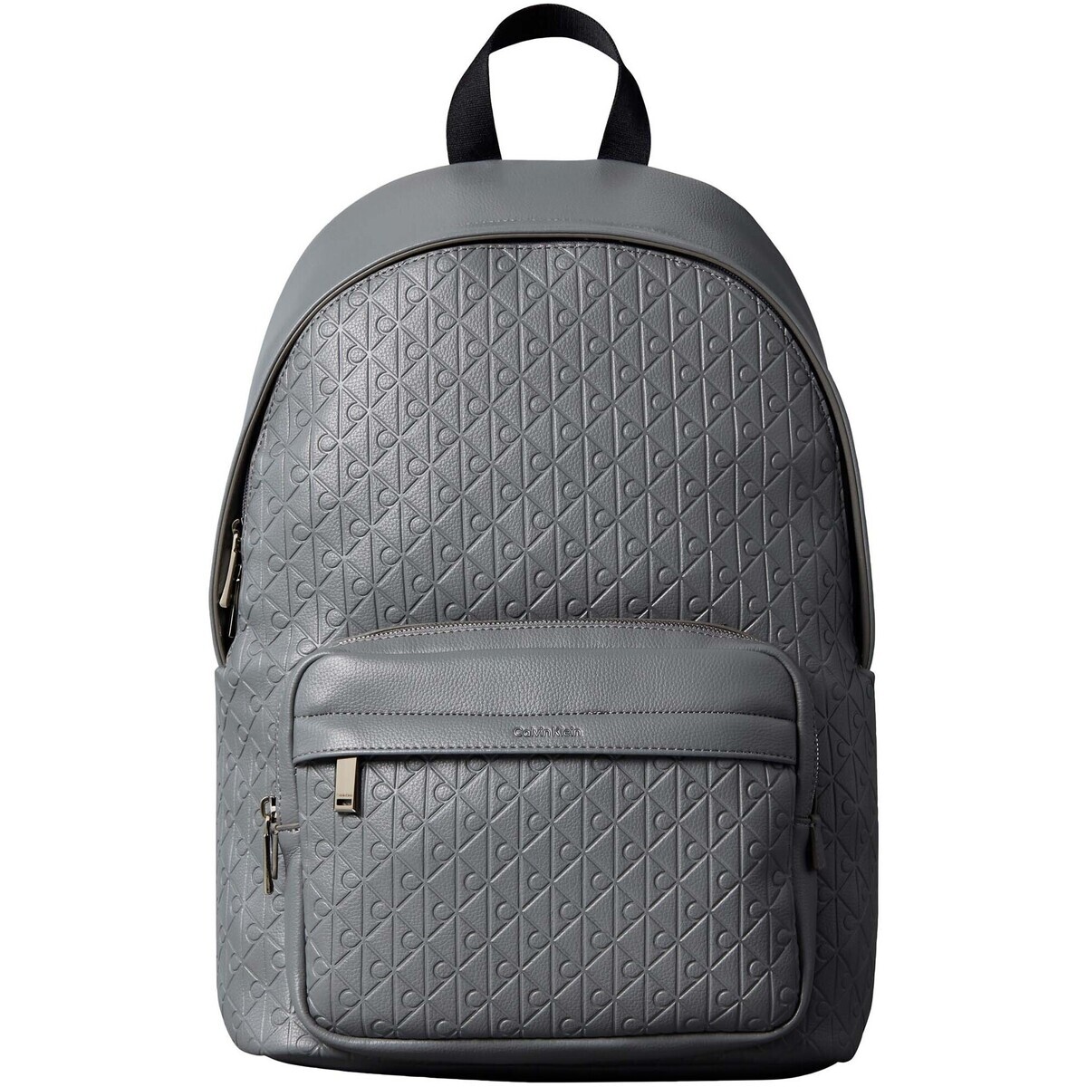 Calvin Klein Jeans  Emblem Aop Emboss Round Backpack  Šedá