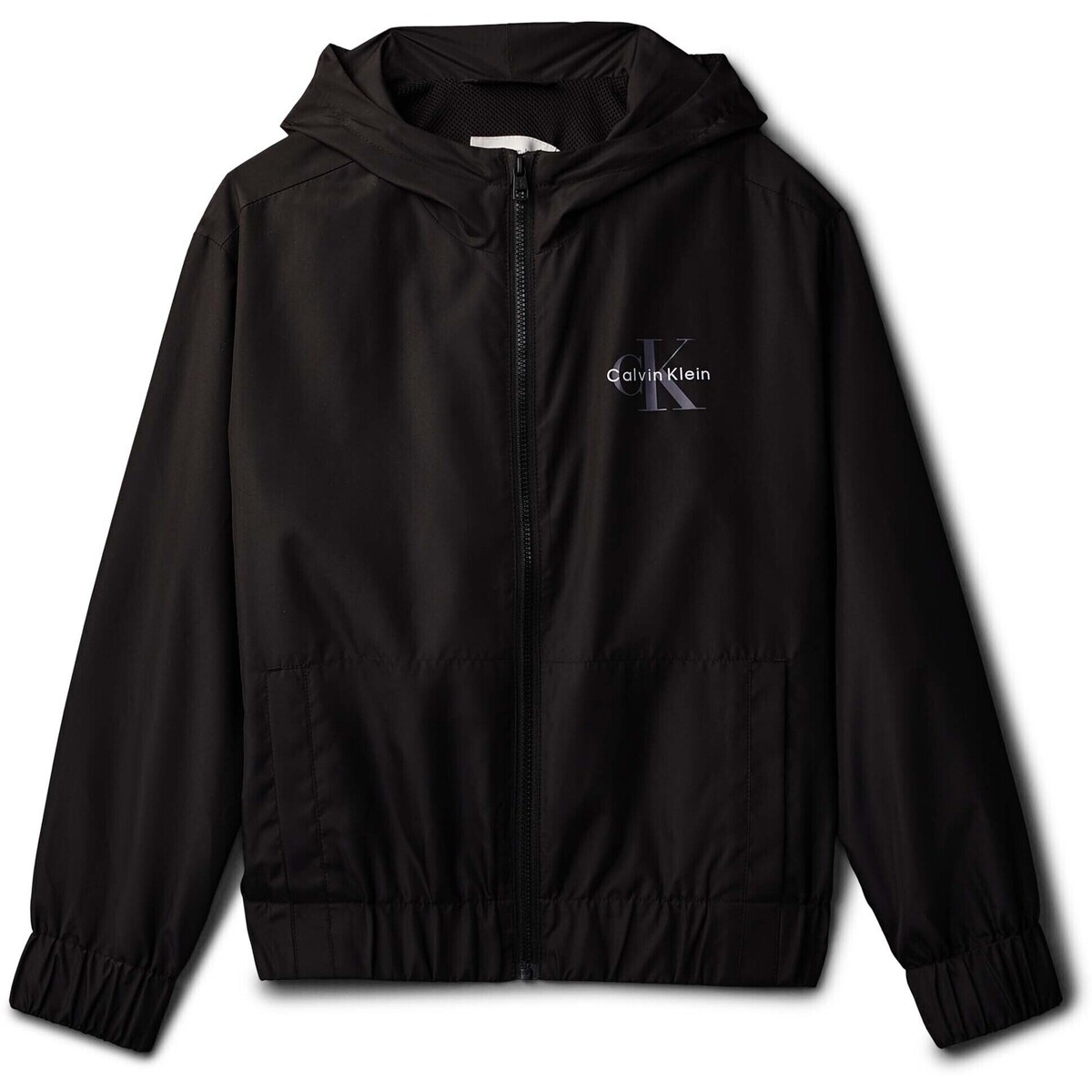 Calvin Klein Jeans  Monologo Essential Jacket  Černá