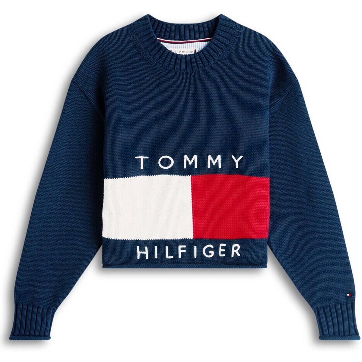 Tommy Hilfiger  Heritage Sweater  Modrá