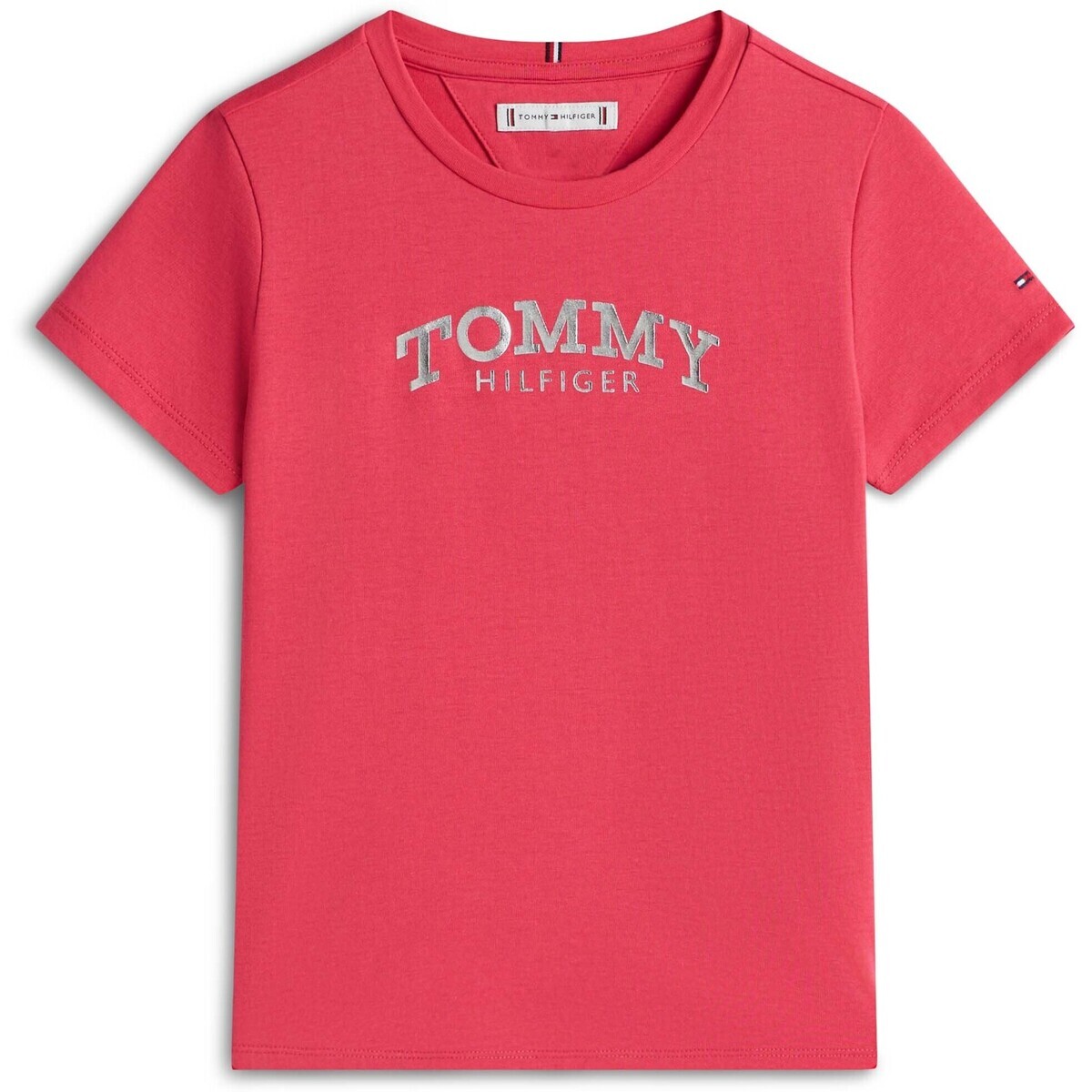 Tommy Hilfiger  Tommy Foil Tee Ss  Růžová