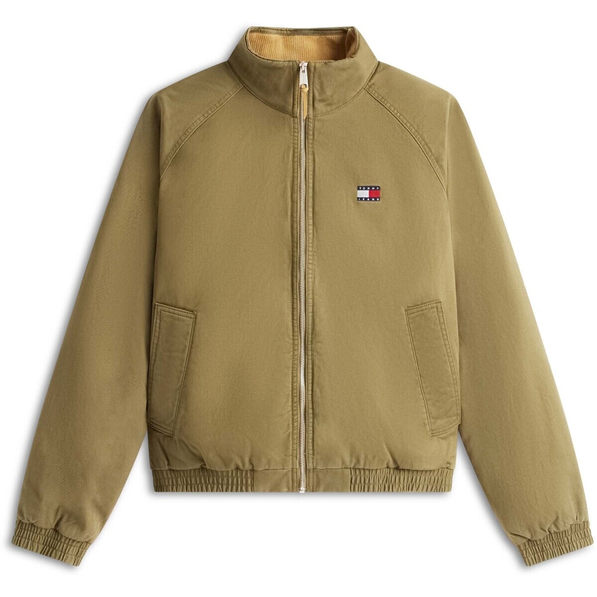Tommy Jeans  Tjm Cotton Twill Pad  Zelená