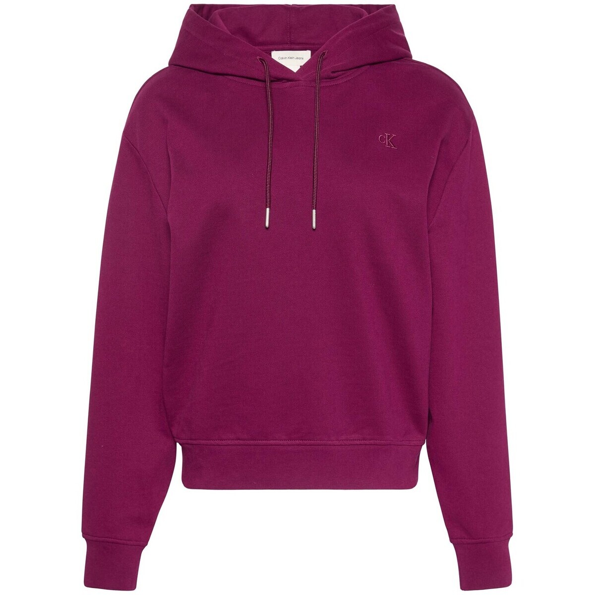 Calvin Klein Jeans  Ls French Terry Po H  Červená