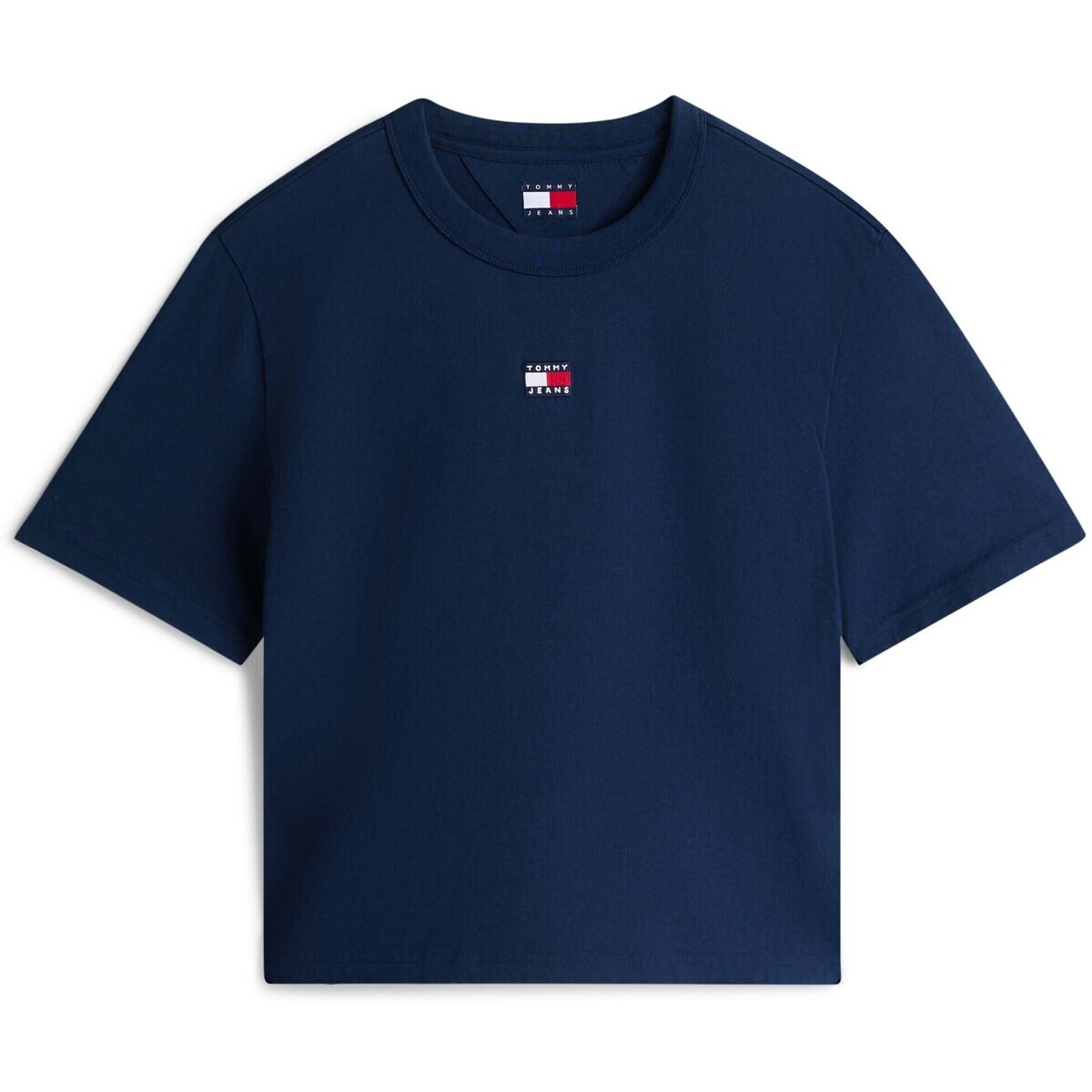 Tommy Jeans  Tjw Bxy Badge Tee Ex  Modrá