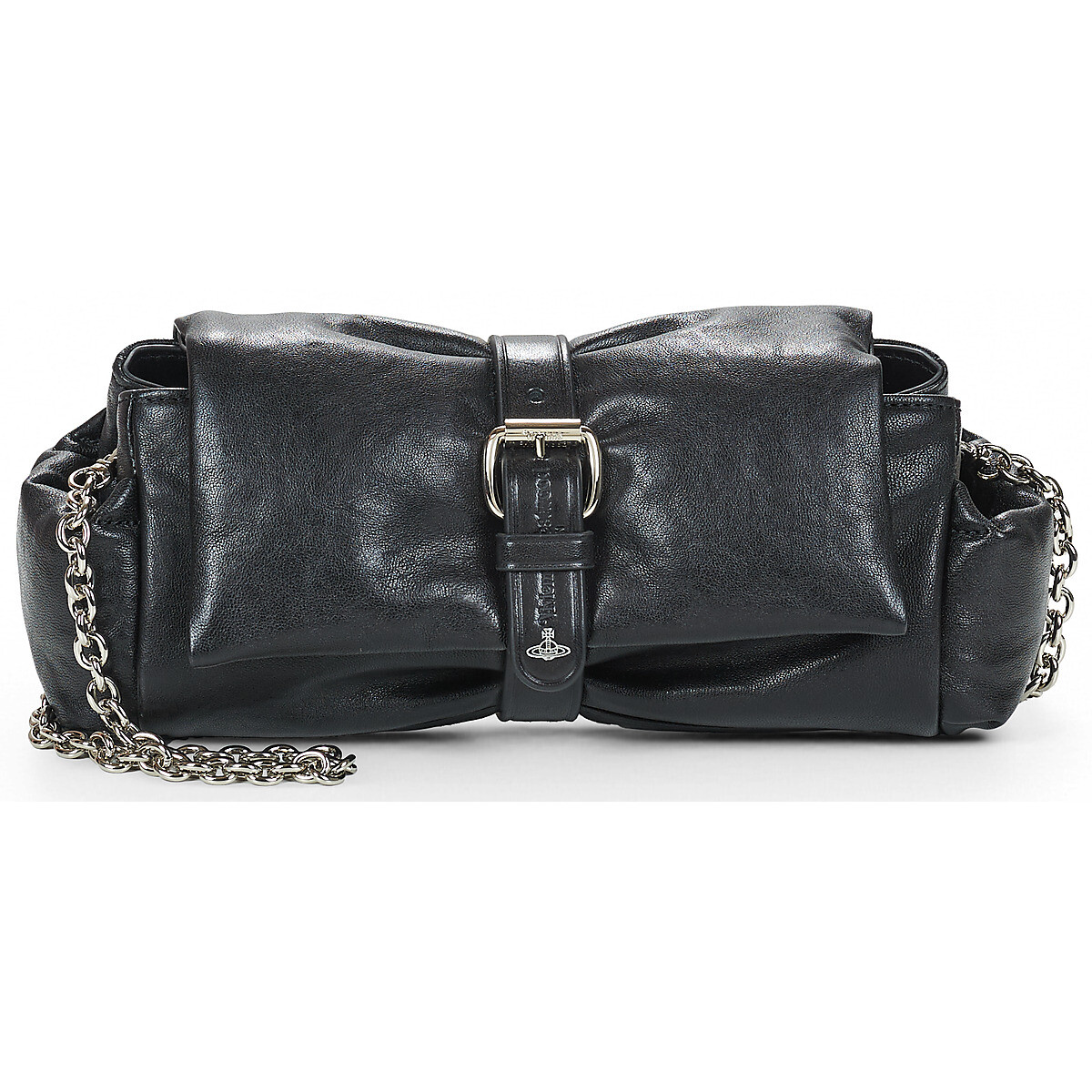 Vivienne Westwood  HAZEL TREASURE CLUTCH  Černá