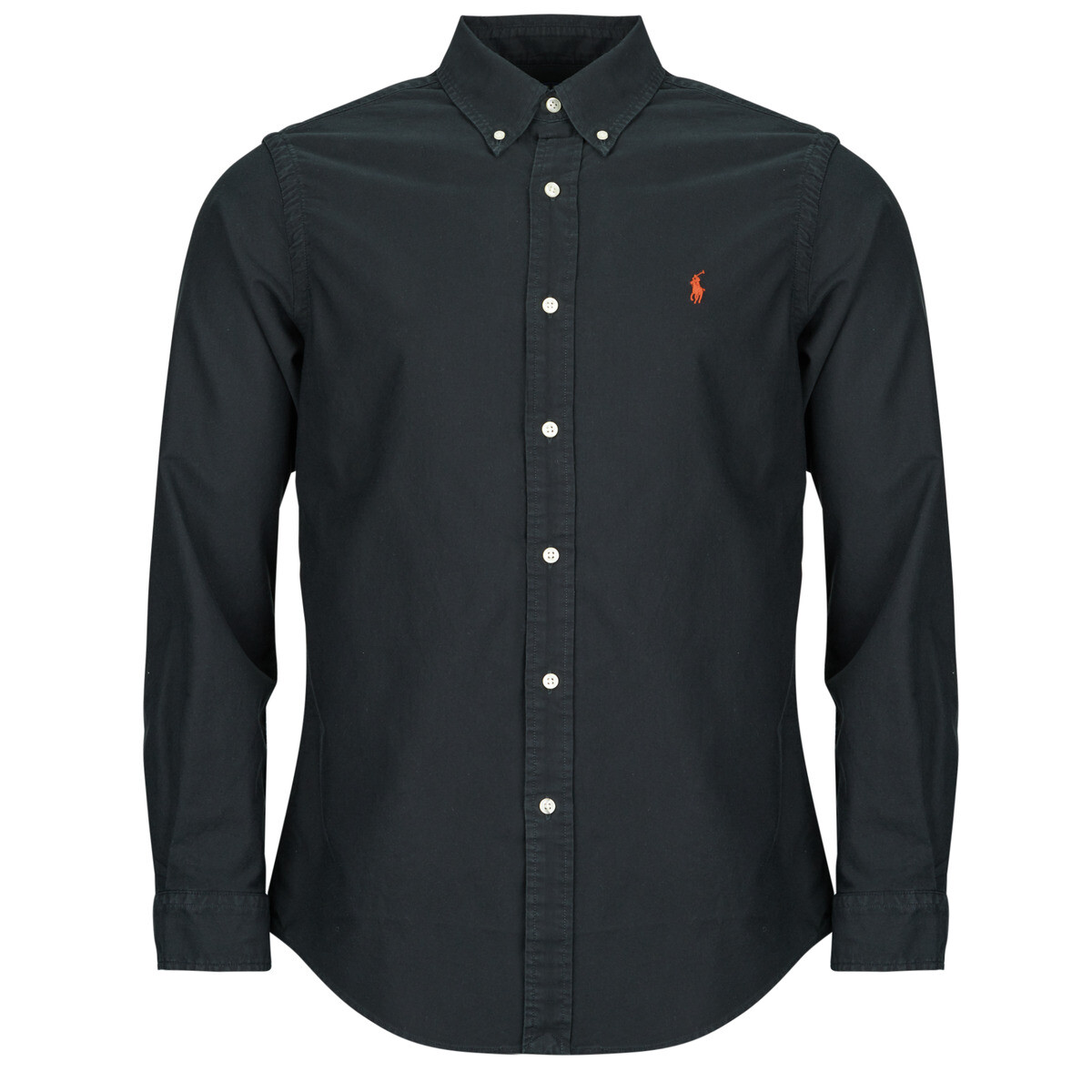 Polo Ralph Lauren  CHEMISE CUSTOM FIT EN OXFORD LEGER  Černá