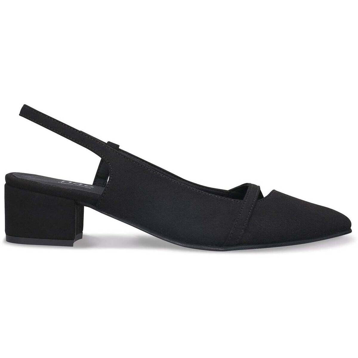 Nae Vegan Shoes  Women's Vegan Low-Heeled Sandals Solane Black  ruznobarevne