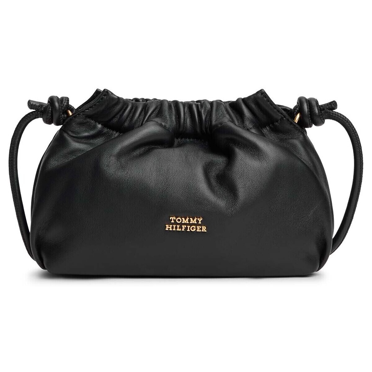 Tommy Hilfiger  Th Soft Leather Crossover  Černá
