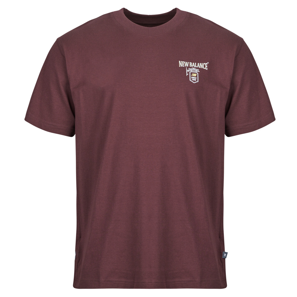 New Balance  GRAB A BITE LONDON T-SHIRT  Bordó