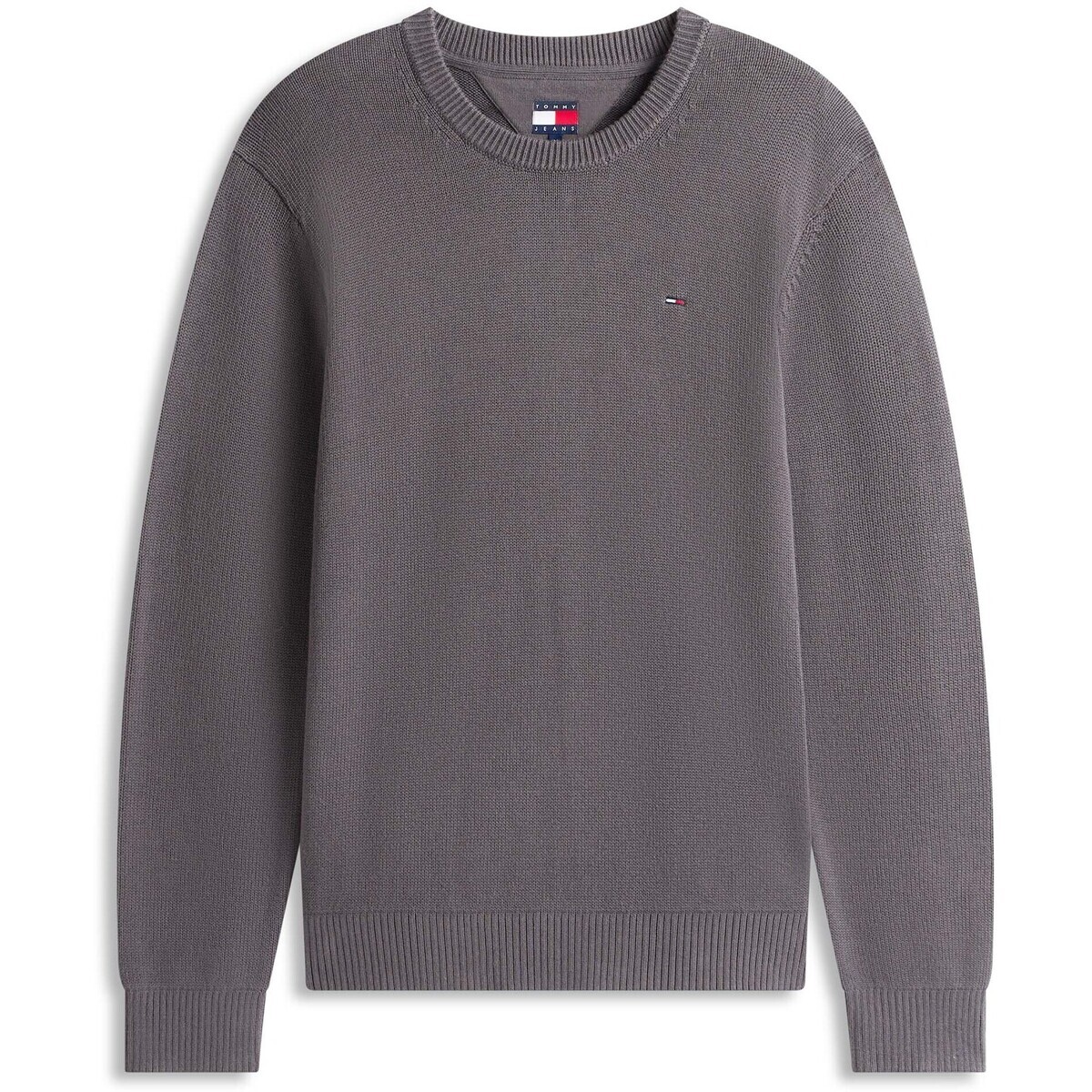 Tommy Jeans  Tjm Slim Ess Sweater  Šedá