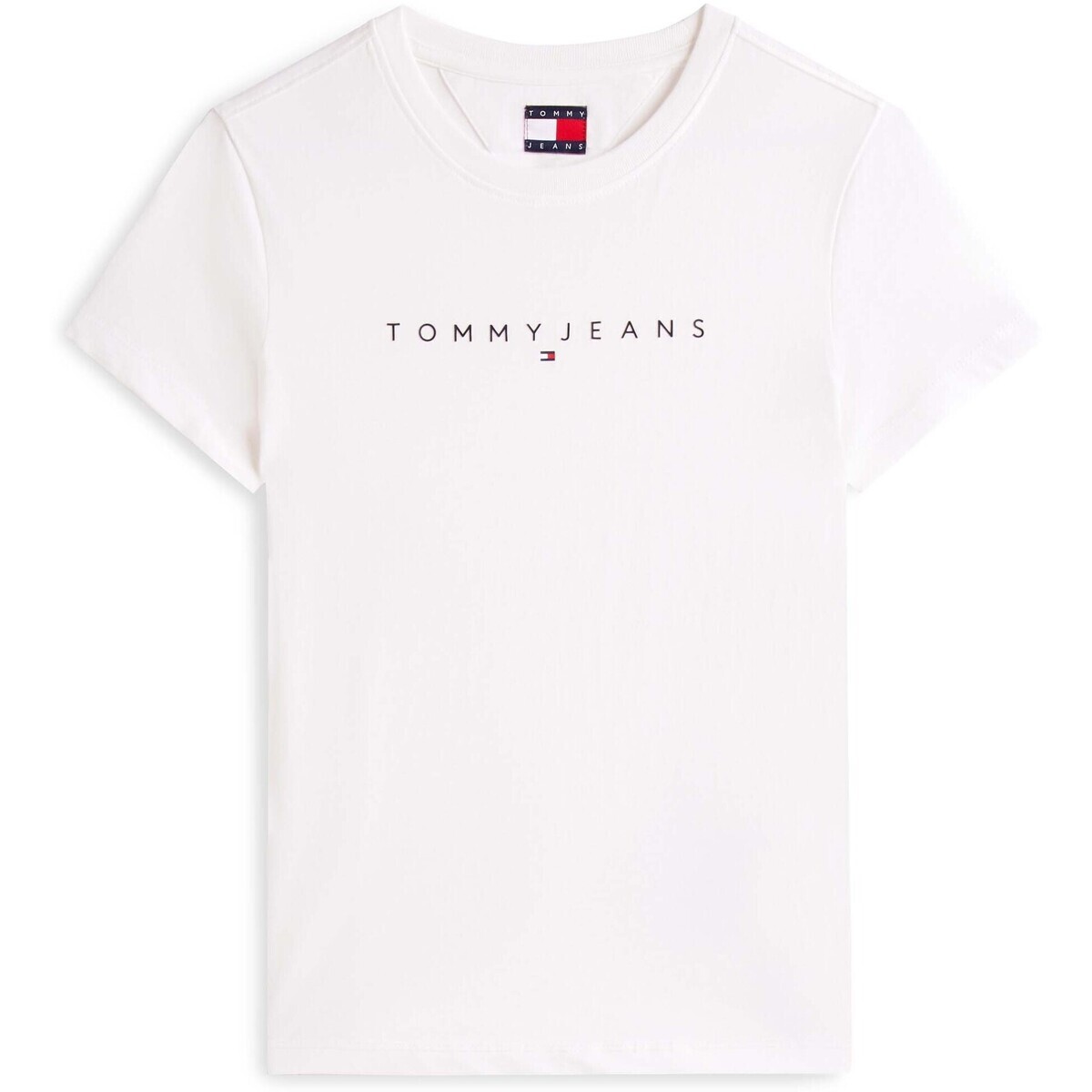 Tommy Jeans  Tjw Slim Linear Tee  Bílá