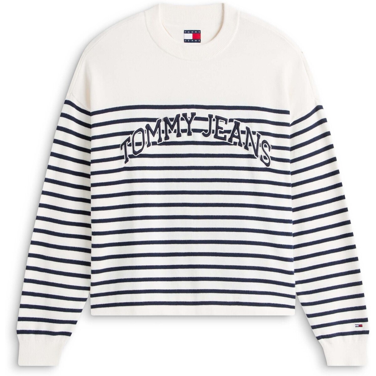 Tommy Jeans  Tjw Varsity Crew Nec  Bílá