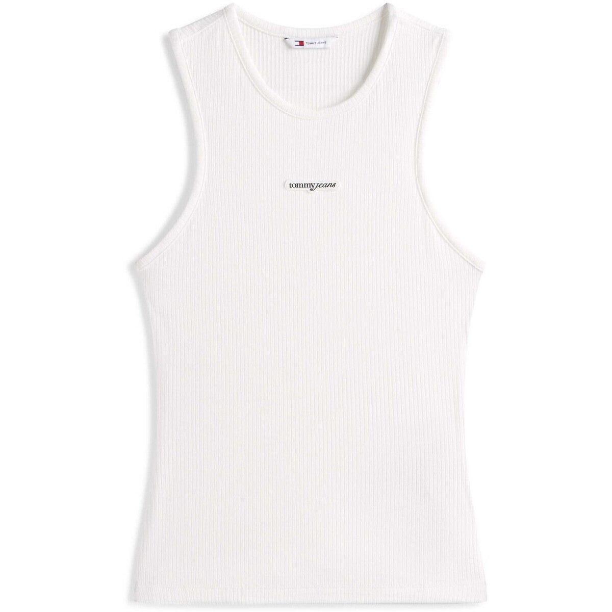Tommy Jeans  Tjw Slim Script Labe  Bílá