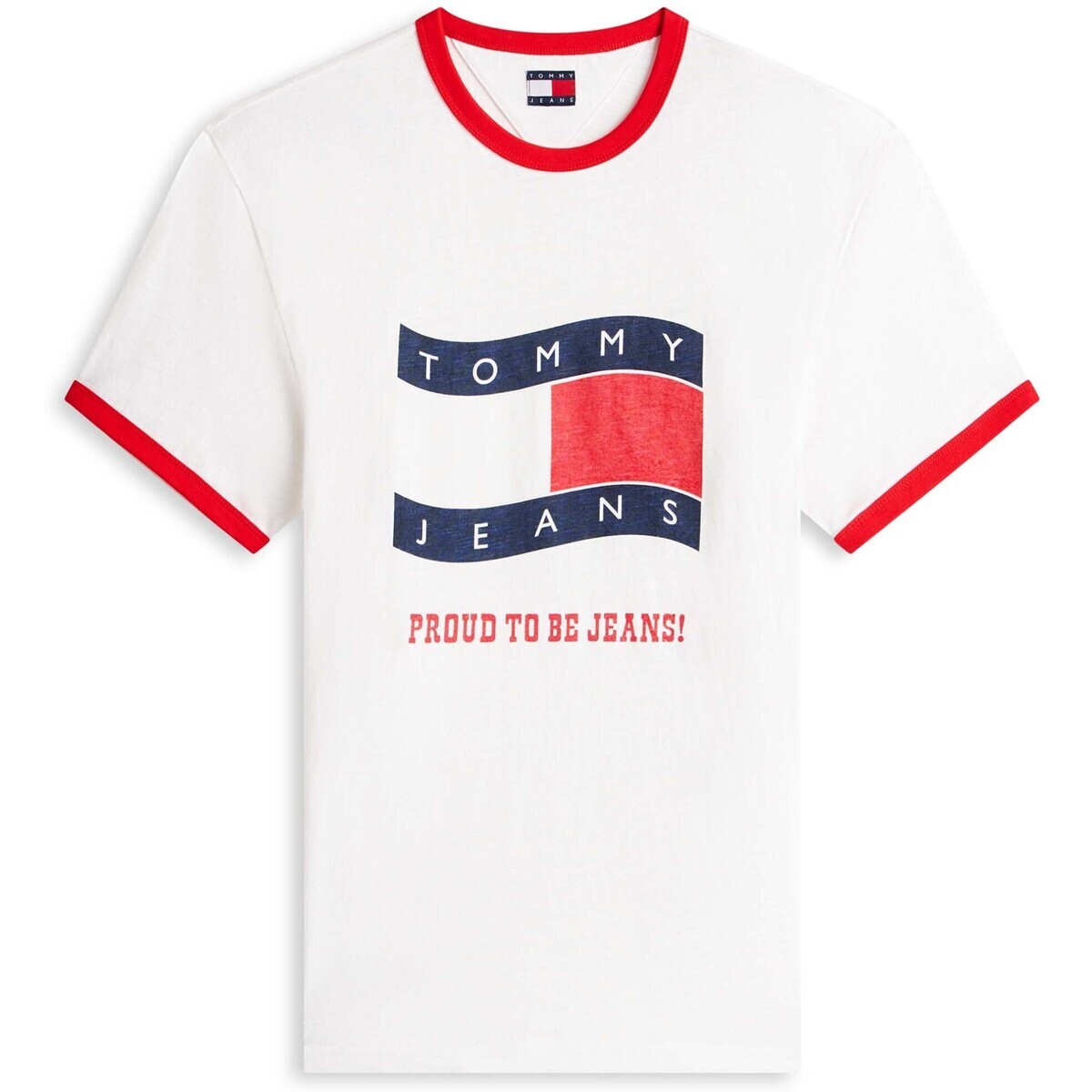 Tommy Jeans  Tjm Reg Waving Flag  Béžová