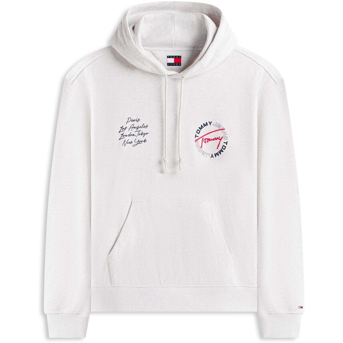 Tommy Jeans  Tjm Rlx Dna Play Hoo  Šedá