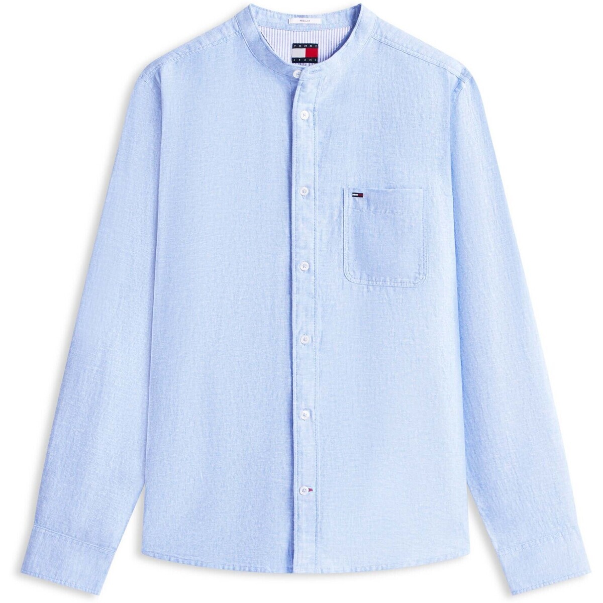 Tommy Jeans  Tjm Reg Linen Mx Ban  Modrá