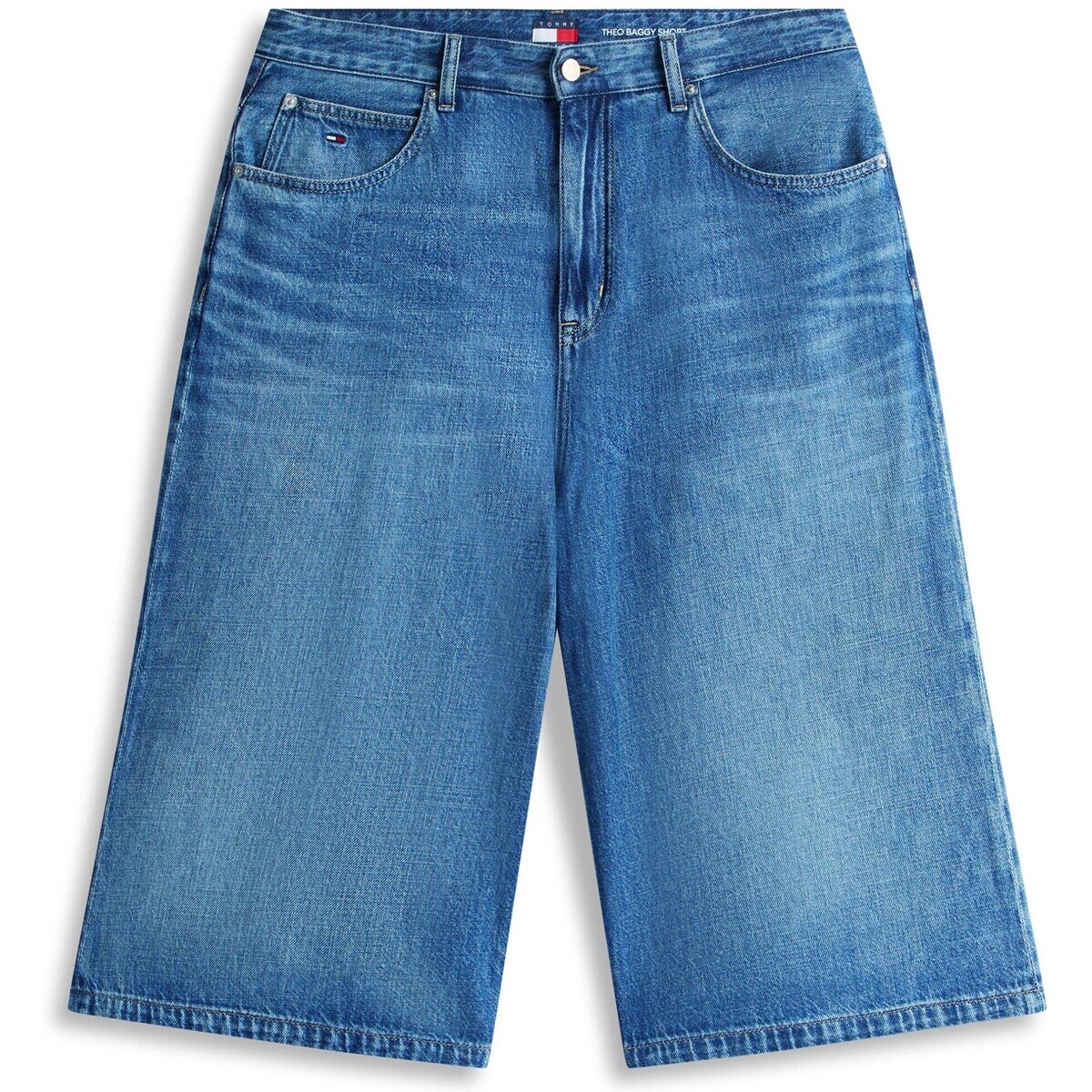 Tommy Jeans  Theo Baggy Short Bj8  Modrá