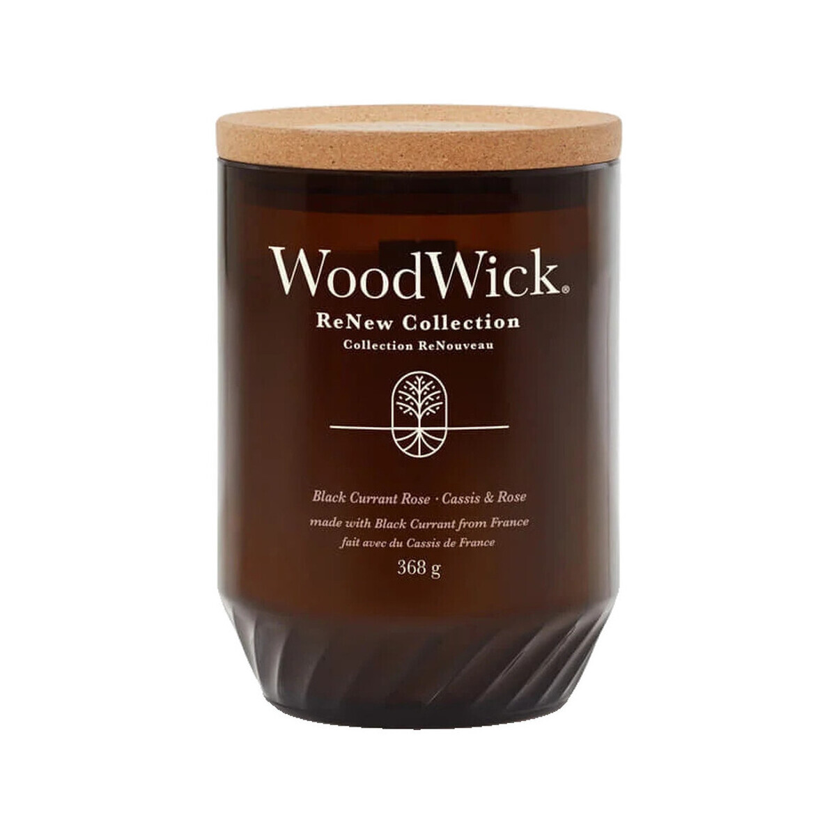 Woodwick  Bougie  renew verre amber  Oranžová