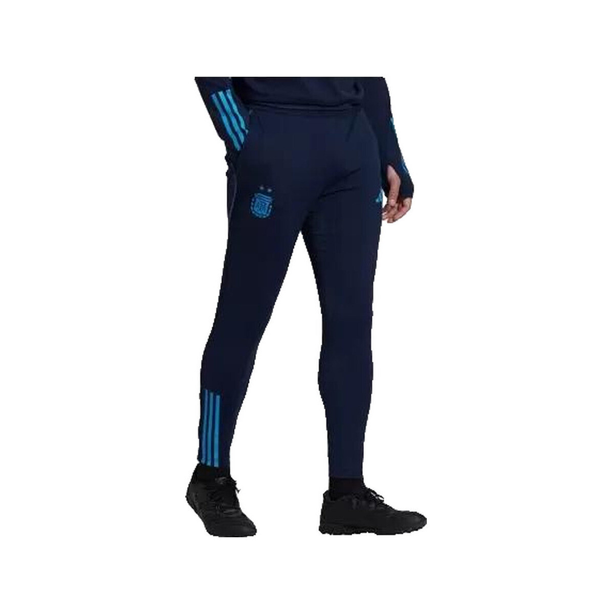 adidas  Pantalon d'entraînement  AEROREADY polyester recyclé  Modrá