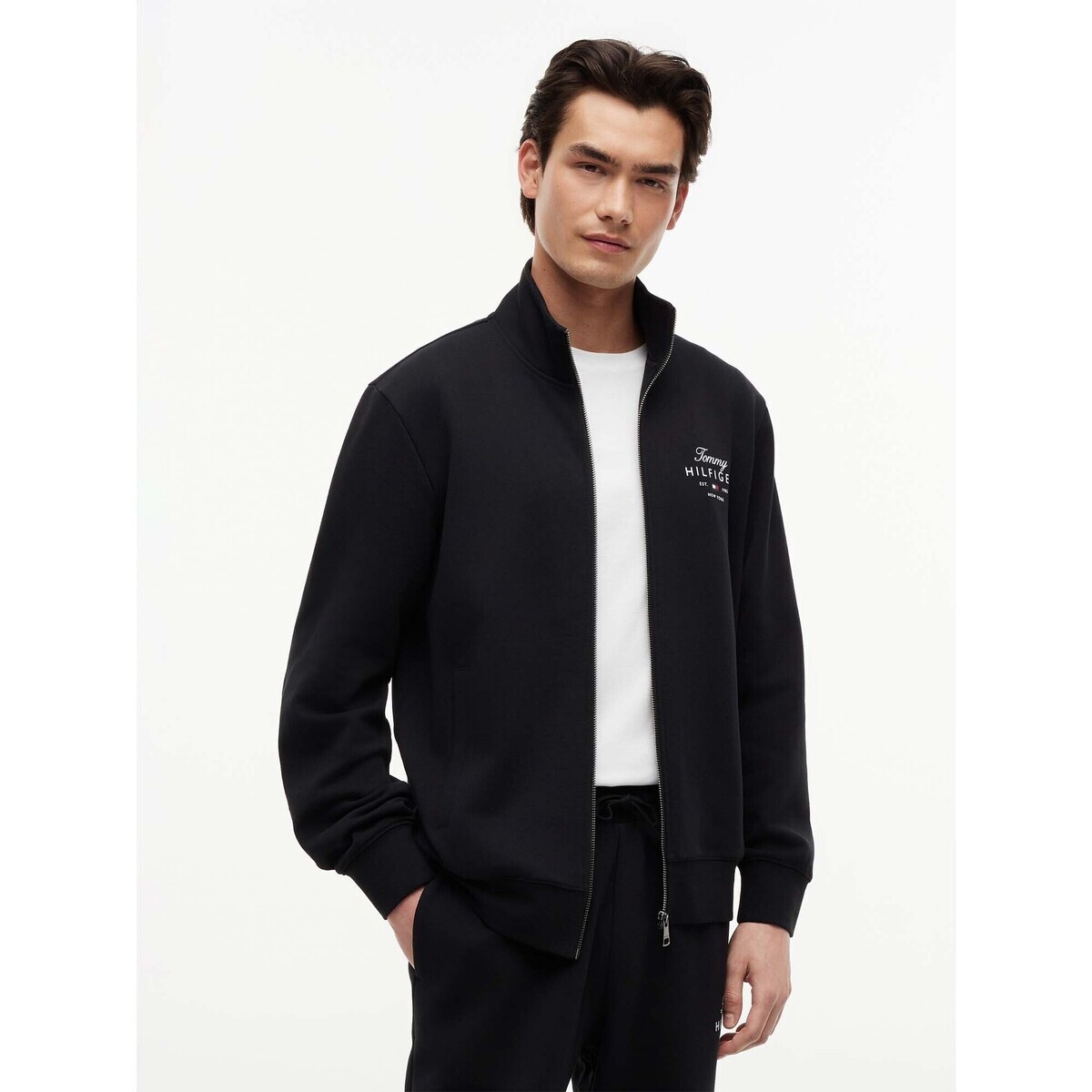 Tommy Hilfiger  Script Stack Fz Stan  Černá