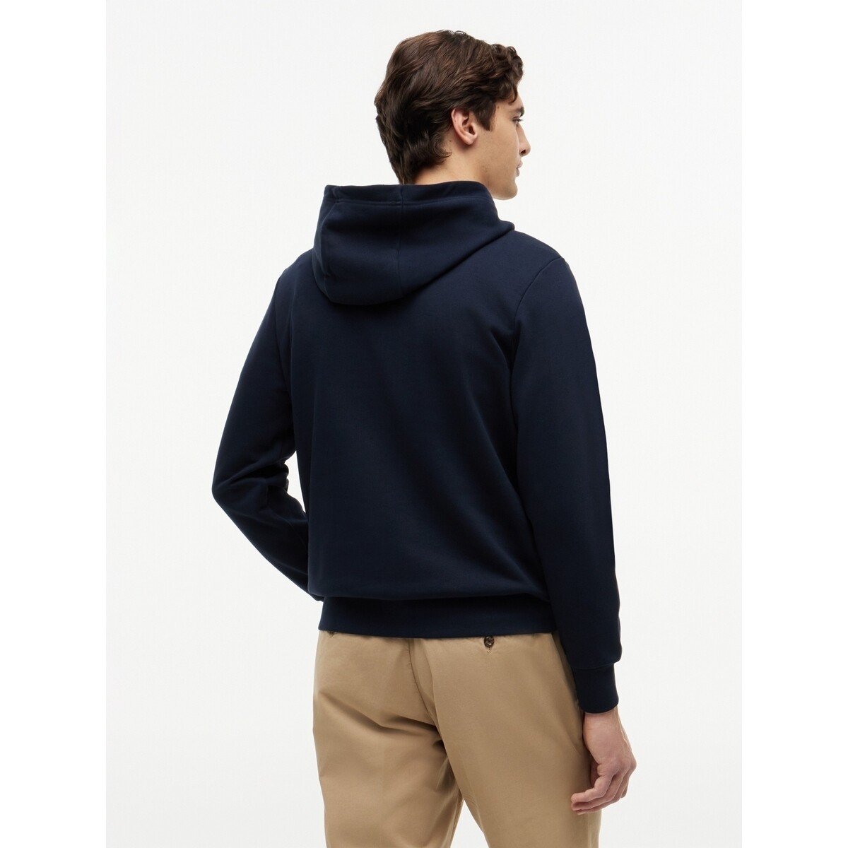 Tommy Hilfiger  Script Flag Hoodie  Tmavě modrá