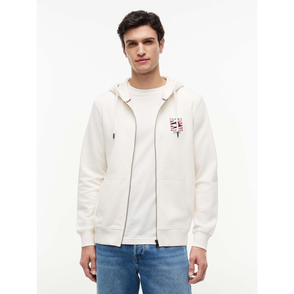Tommy Hilfiger  Rwb Box Flag Tr Full  Béžová
