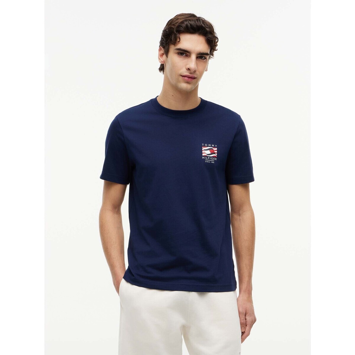 Tommy Hilfiger  Rwb Box Flag Regular  Modrá