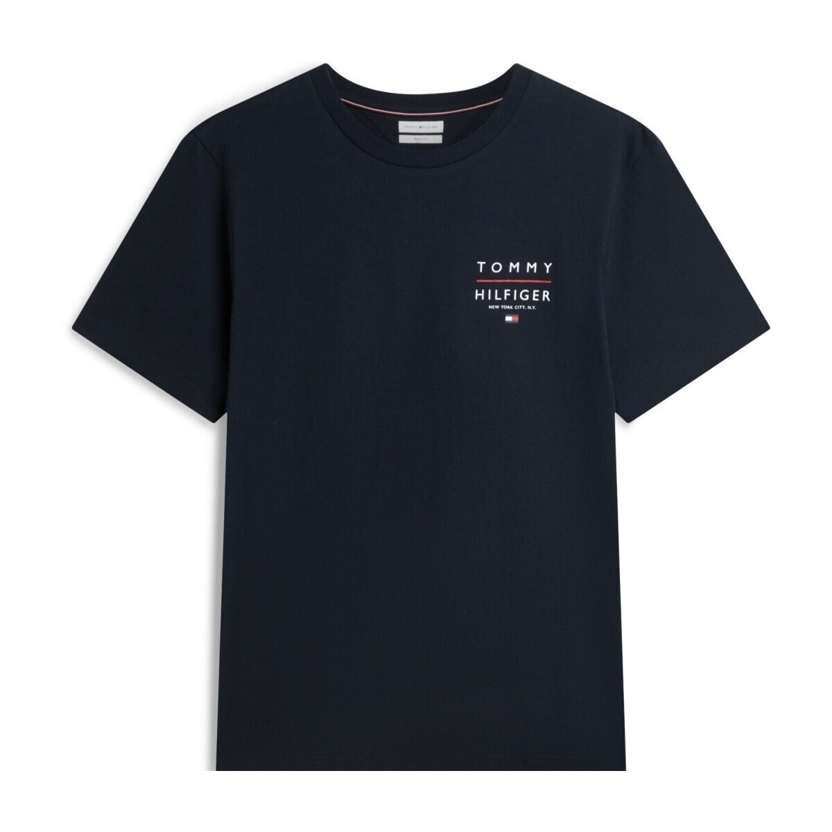 Tommy Hilfiger  Mw0mw44361 Brand Love Left Chest  Modrá