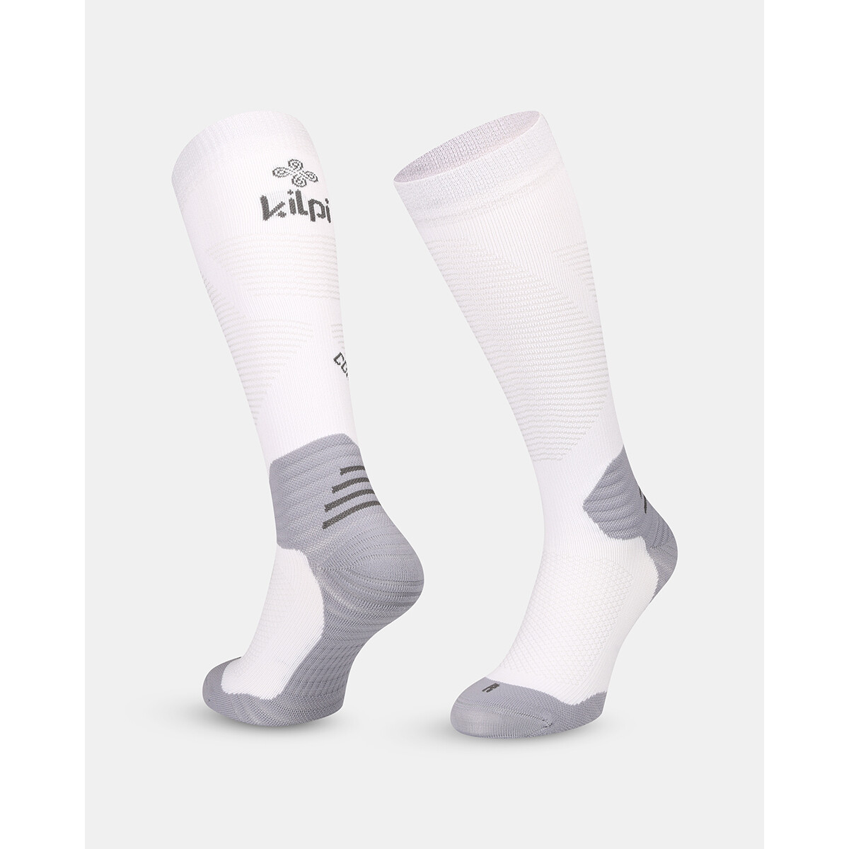 Kilpi  Unisex běžecké podkolenky  COMPRESS-U  Bílá