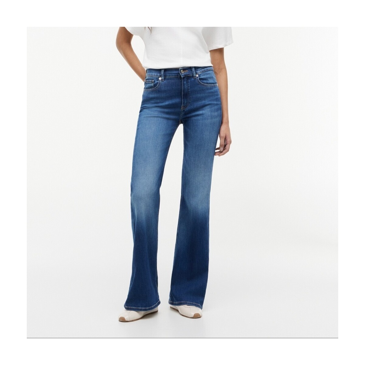 Tommy Hilfiger  Ww0ww49952 Flare Katy Rw  Modrá