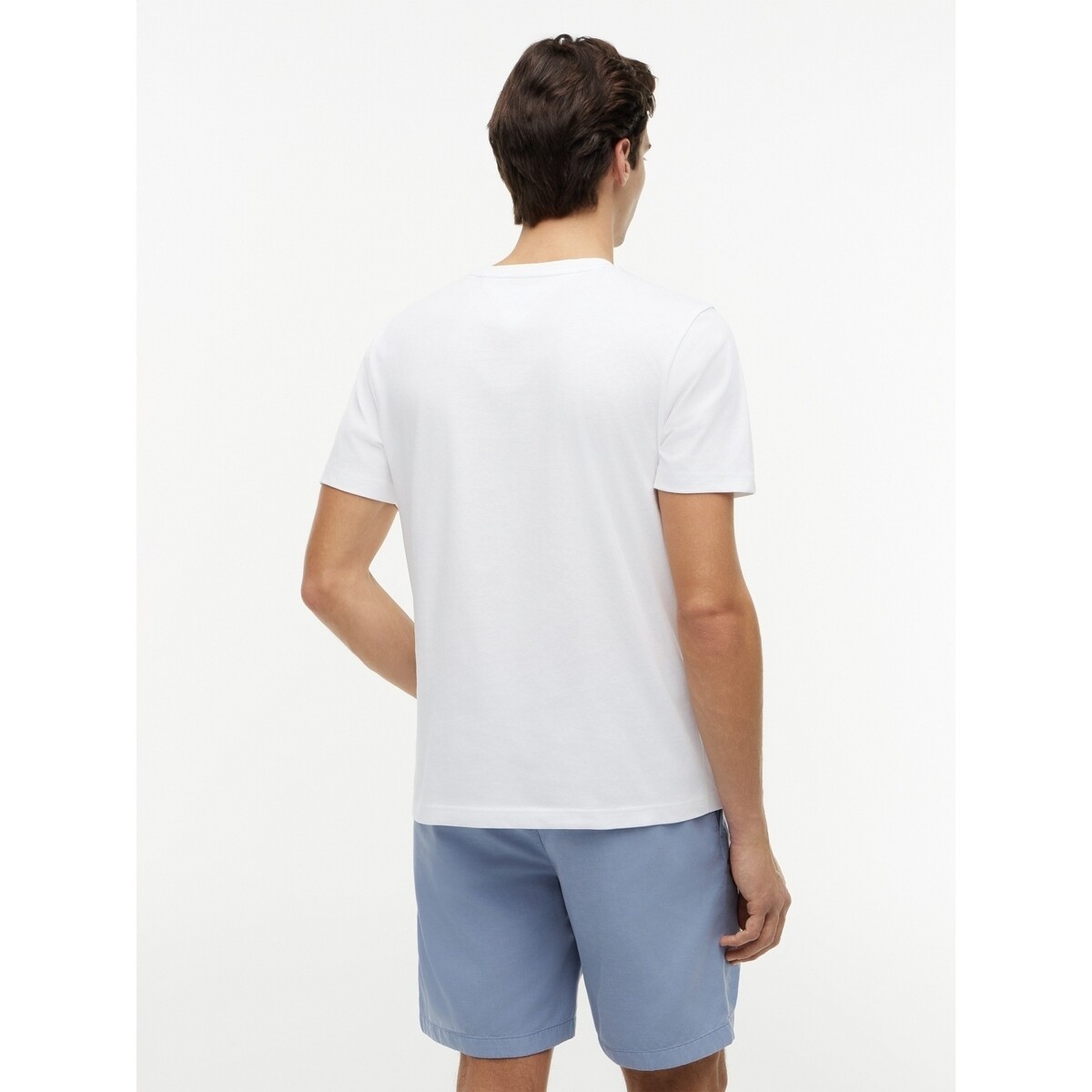 Tommy Hilfiger  Mw0mw43226 Script Flag Regular Tee  Bílá