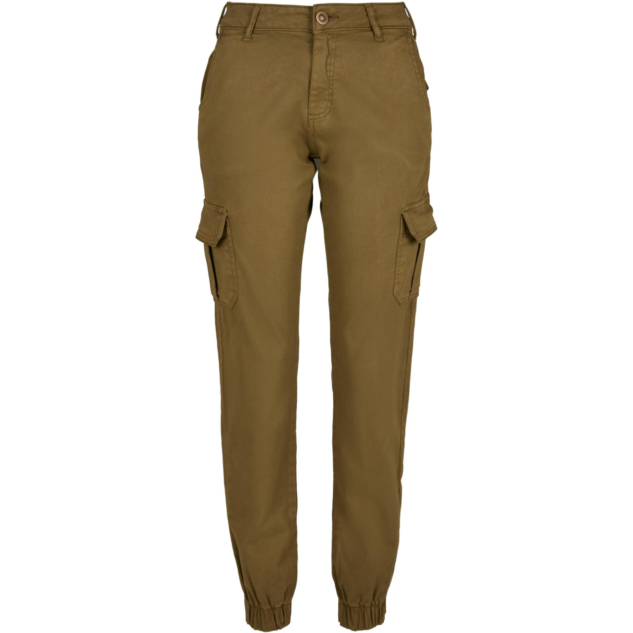 Kalhoty dámské Urban Classics Ladies High Waist Cargo Pants - coyote, 29
