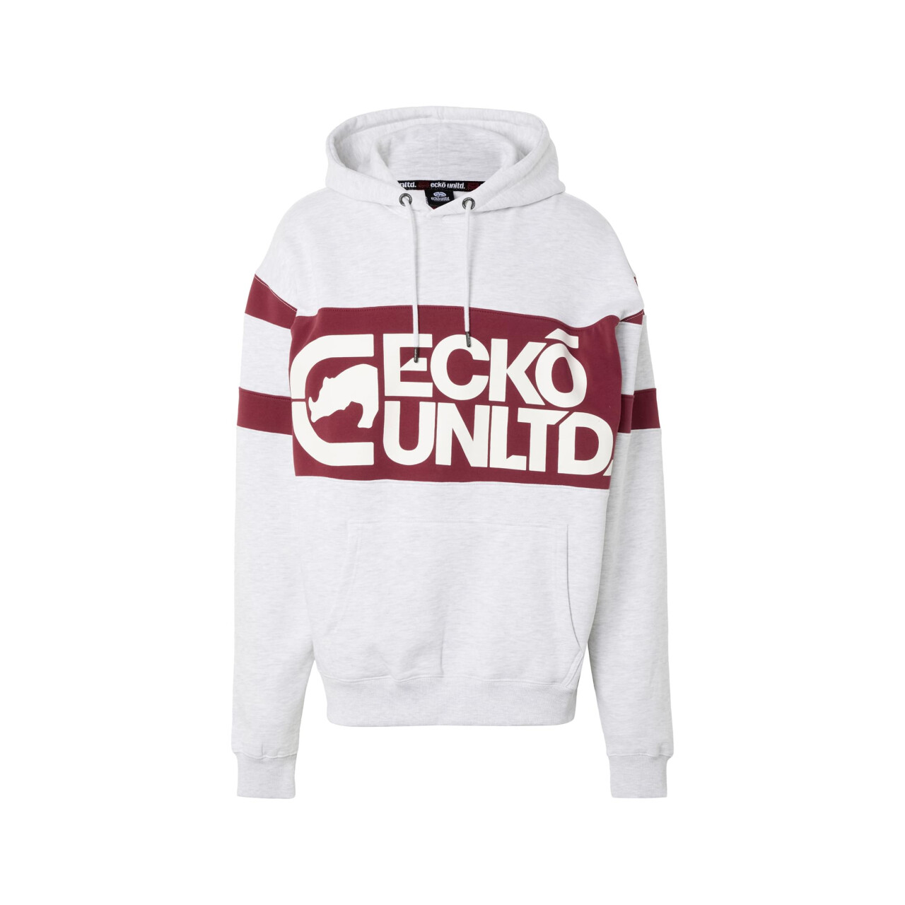 Mikina Ecko Unltd. Flagship - bílá-červená, S