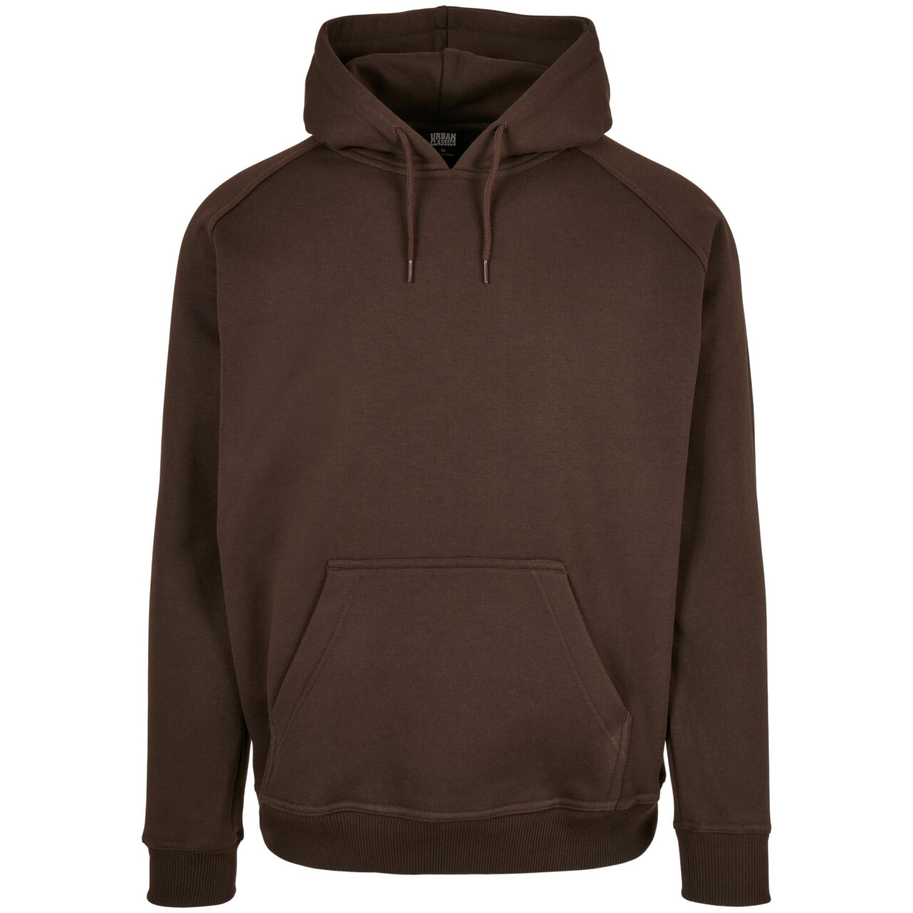 Mikina s kapucí Urban Classics Blank Hoody - hnědá, XXL