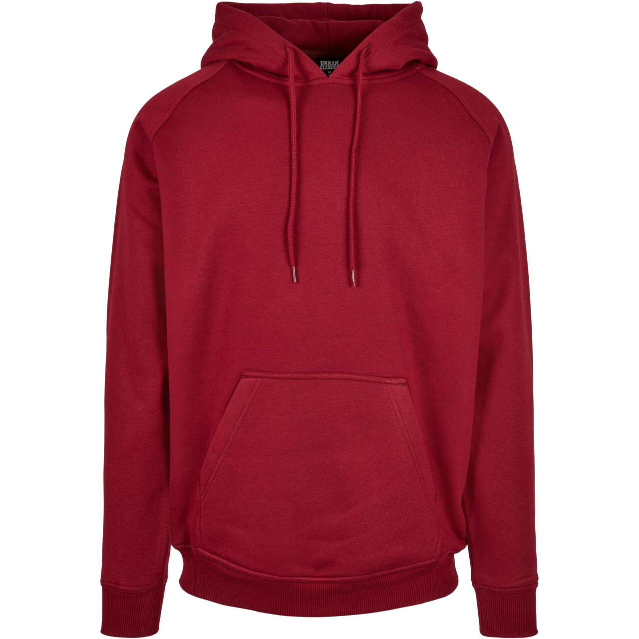 Mikina s kapucí Urban Classics Blank Hoody - burgundy, XXL