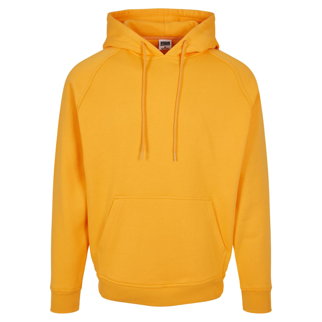 Mikina s kapucí Urban Classics Blank Hoody - žlutá, XXL