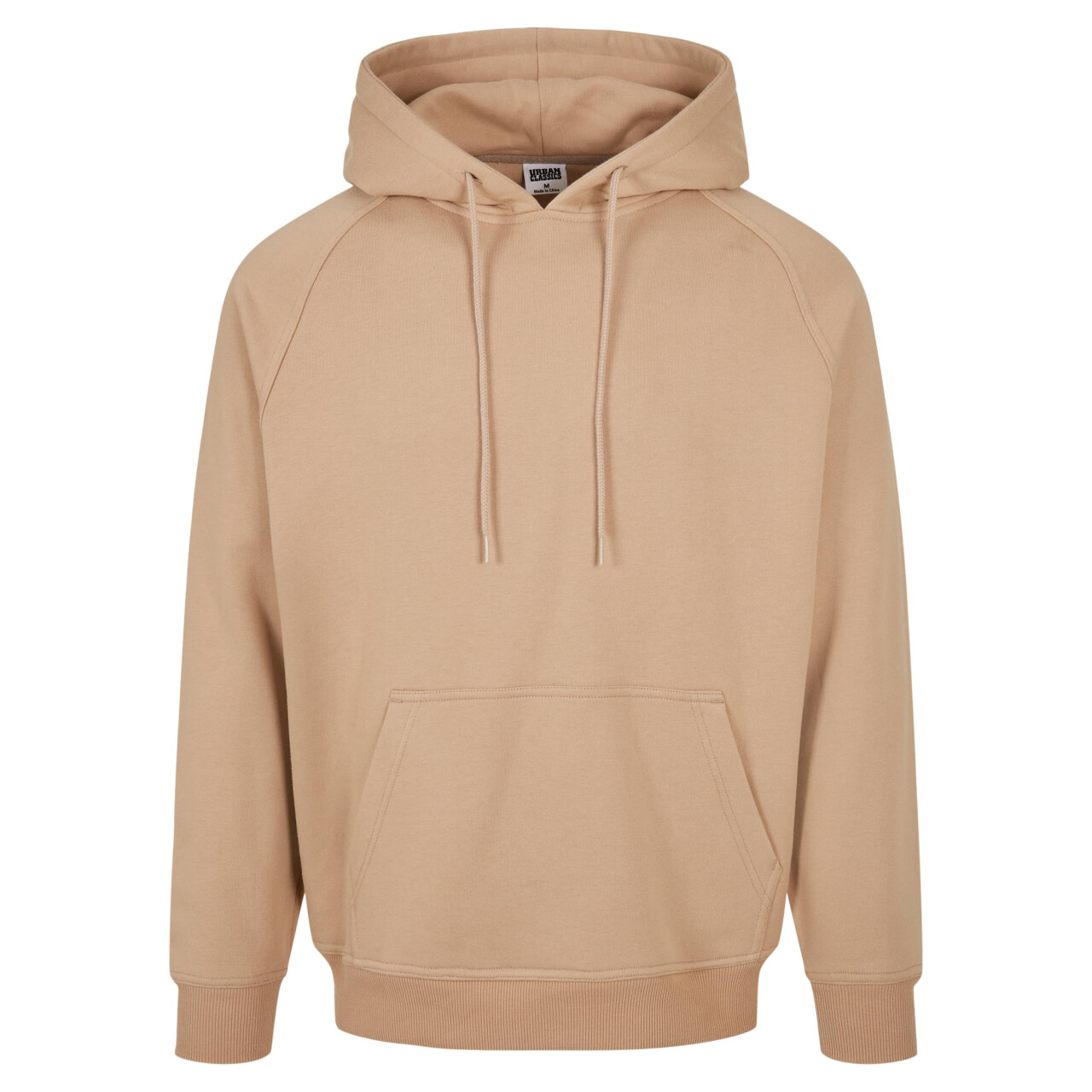 Mikina s kapucí Urban Classics Blank Hoody - béžová, XXL