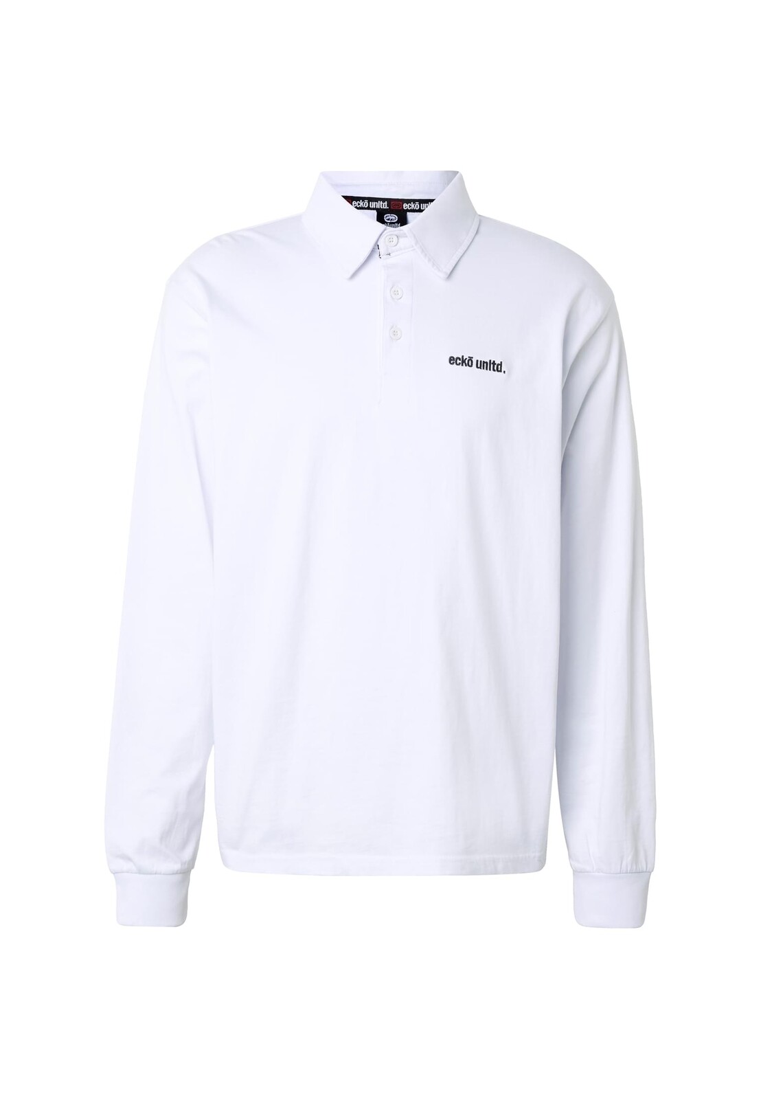 Polokošile s dlouhým rukávem Ecko Unltd. Classy Longsleeves - bílá, S