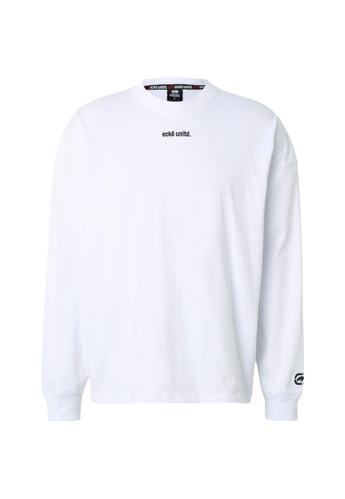 Mikina Ecko Unltd. Like Longsleeves - bílá, S