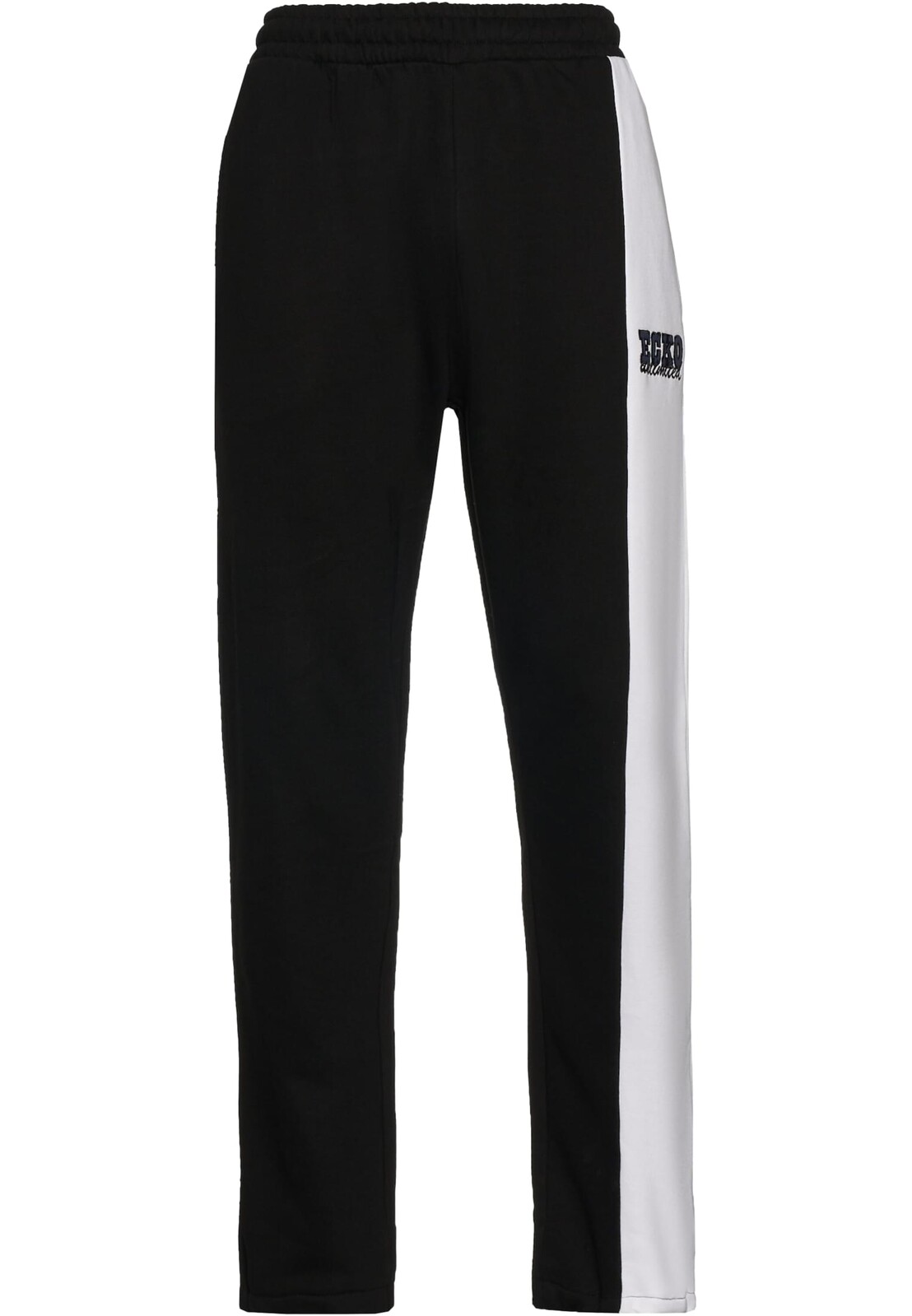 Kalhoty sportovní Ecko Unltd. Split Sweat - černé-bílé, 4XL
