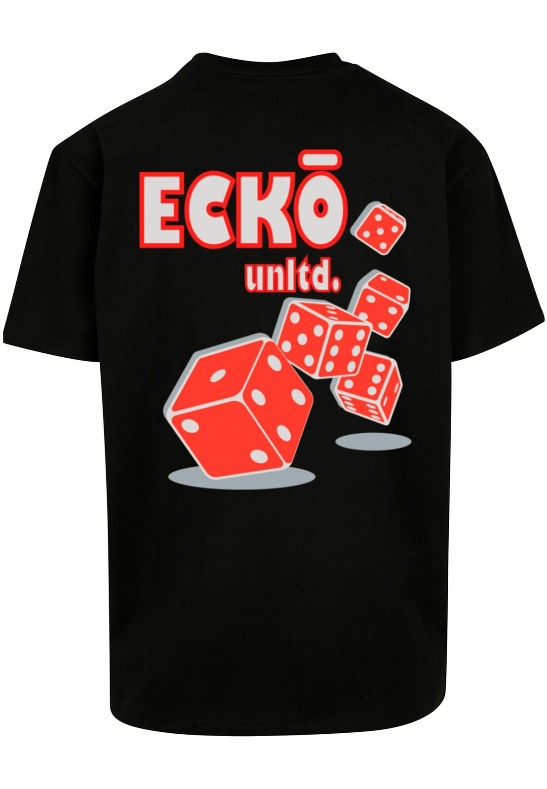Tričko Ecko Unltd. Dices - černé, S
