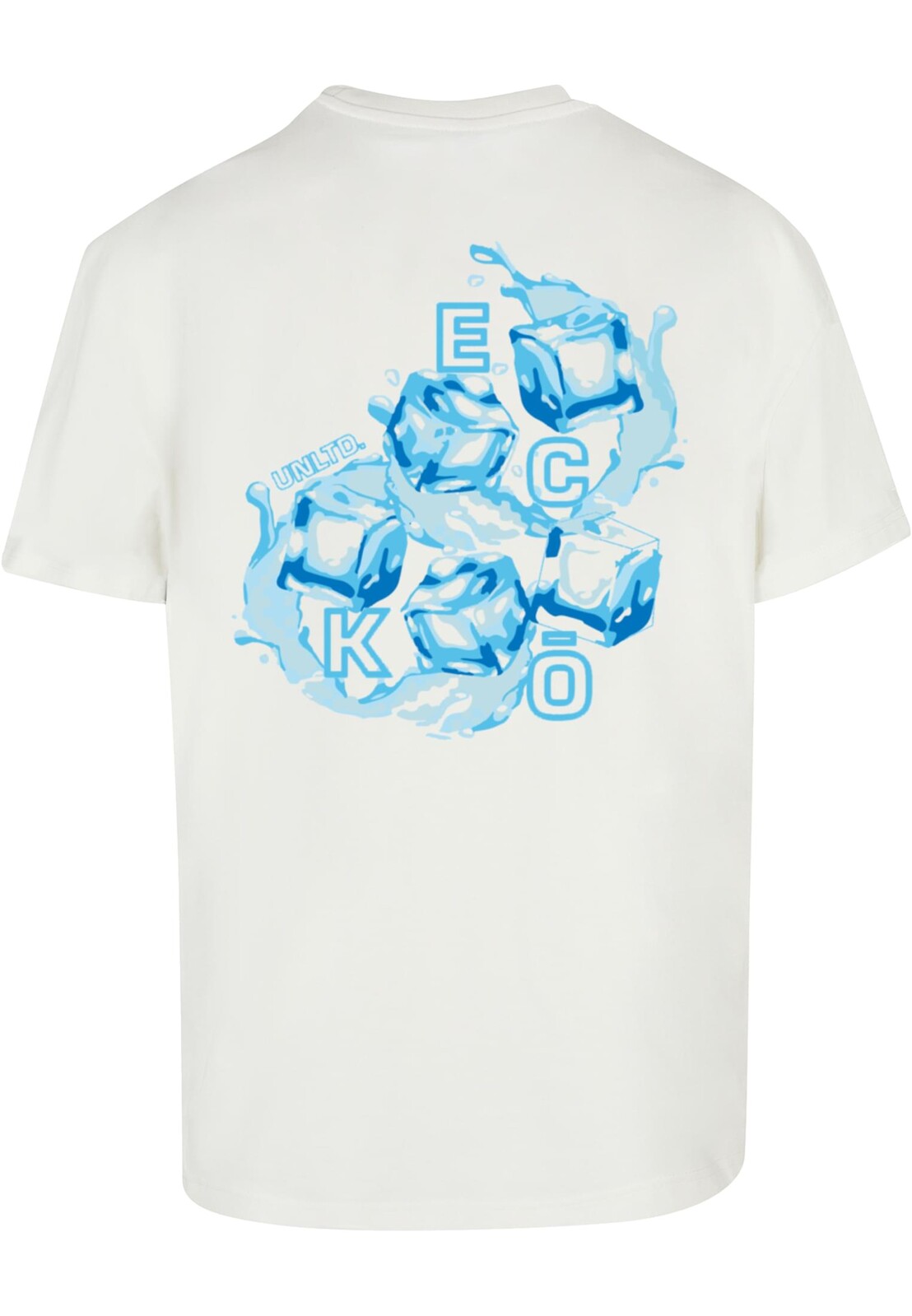 Tričko Ecko Unltd. Icy - bílé, S