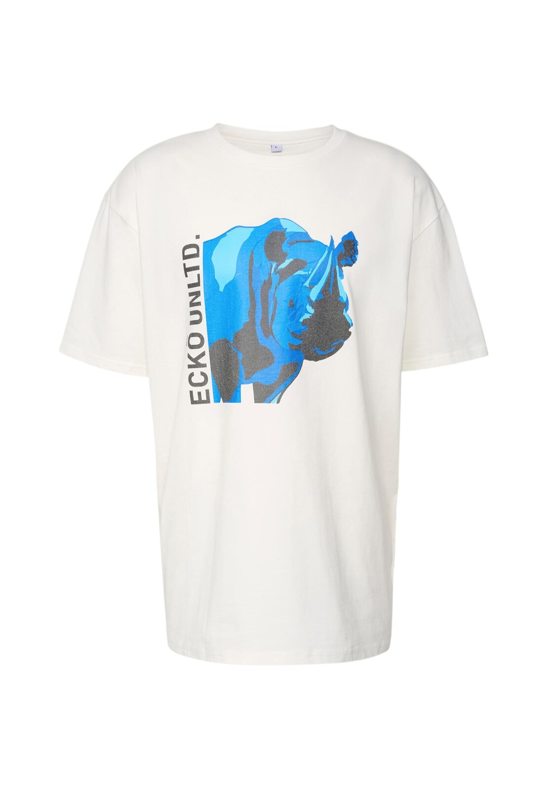 Tričko Ecko Unltd. RhinoColor - bílé, S