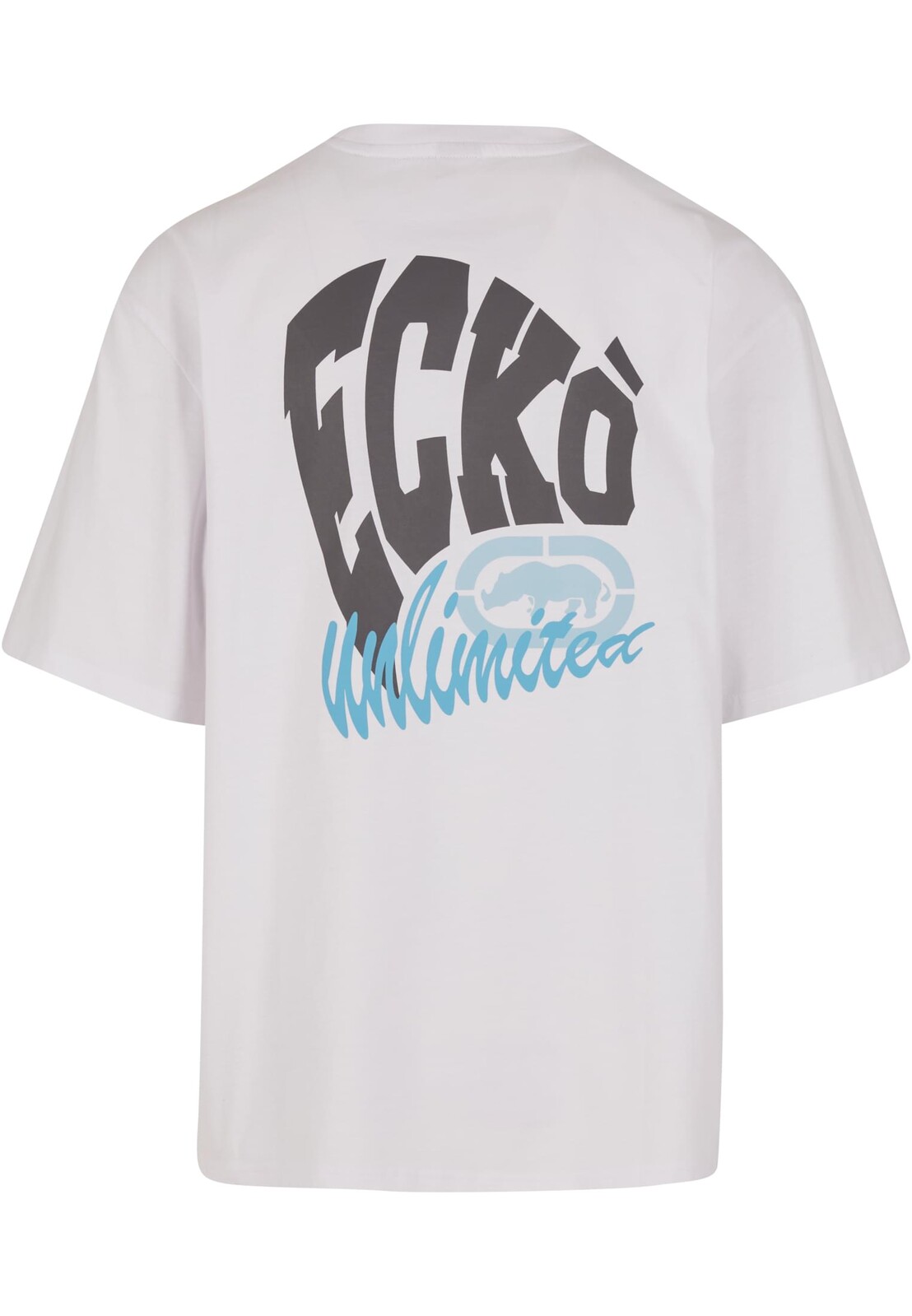 Tričko Ecko Unltd. Crossover - bílé, S