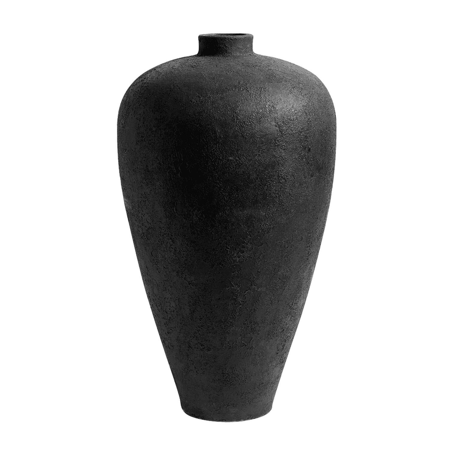Váza výška 100 cm Muubs LUNA - černá